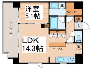 ASTILE秋葉原の物件間取画像